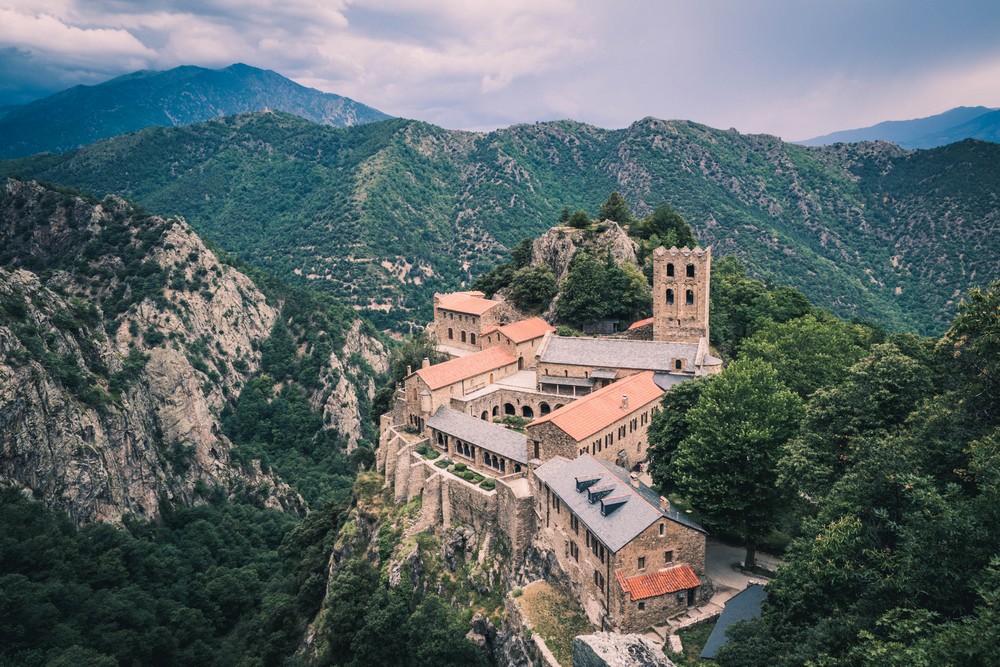 Abbaye Saint-Martin-du-Canigou, France