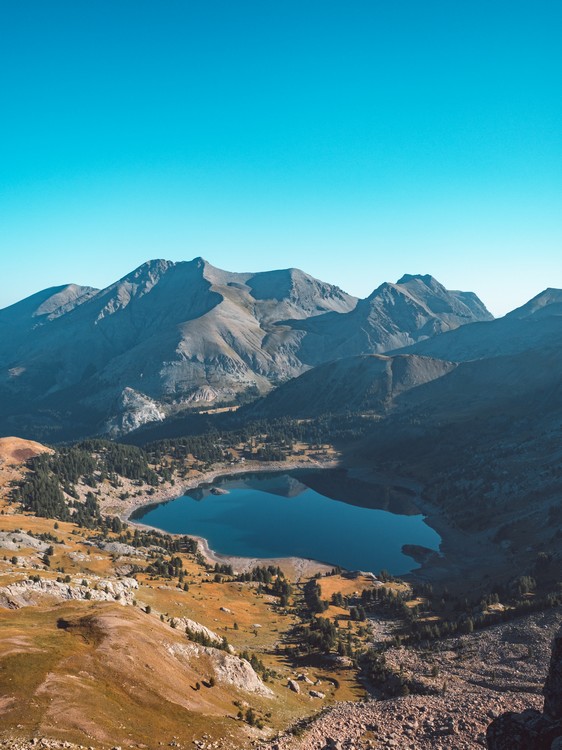 Lac d'allos, France