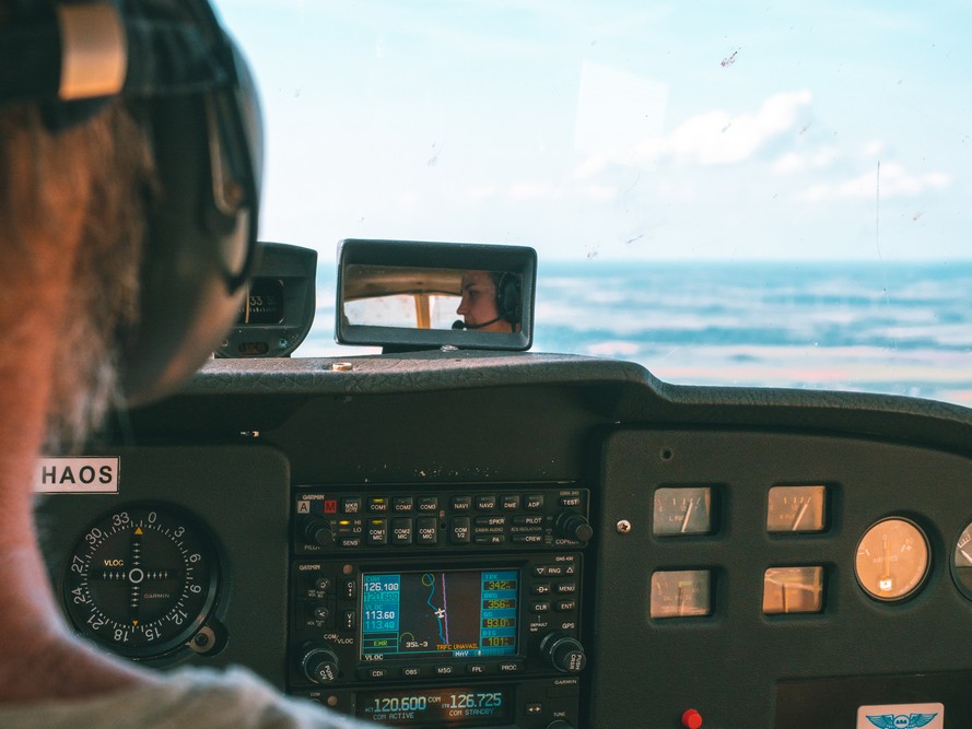 In the air, France