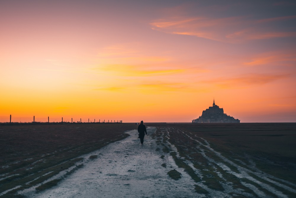 Mont Saint Michel, France