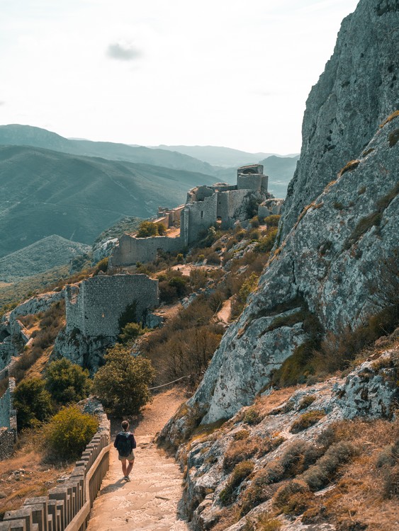 Peyrepertuse, France